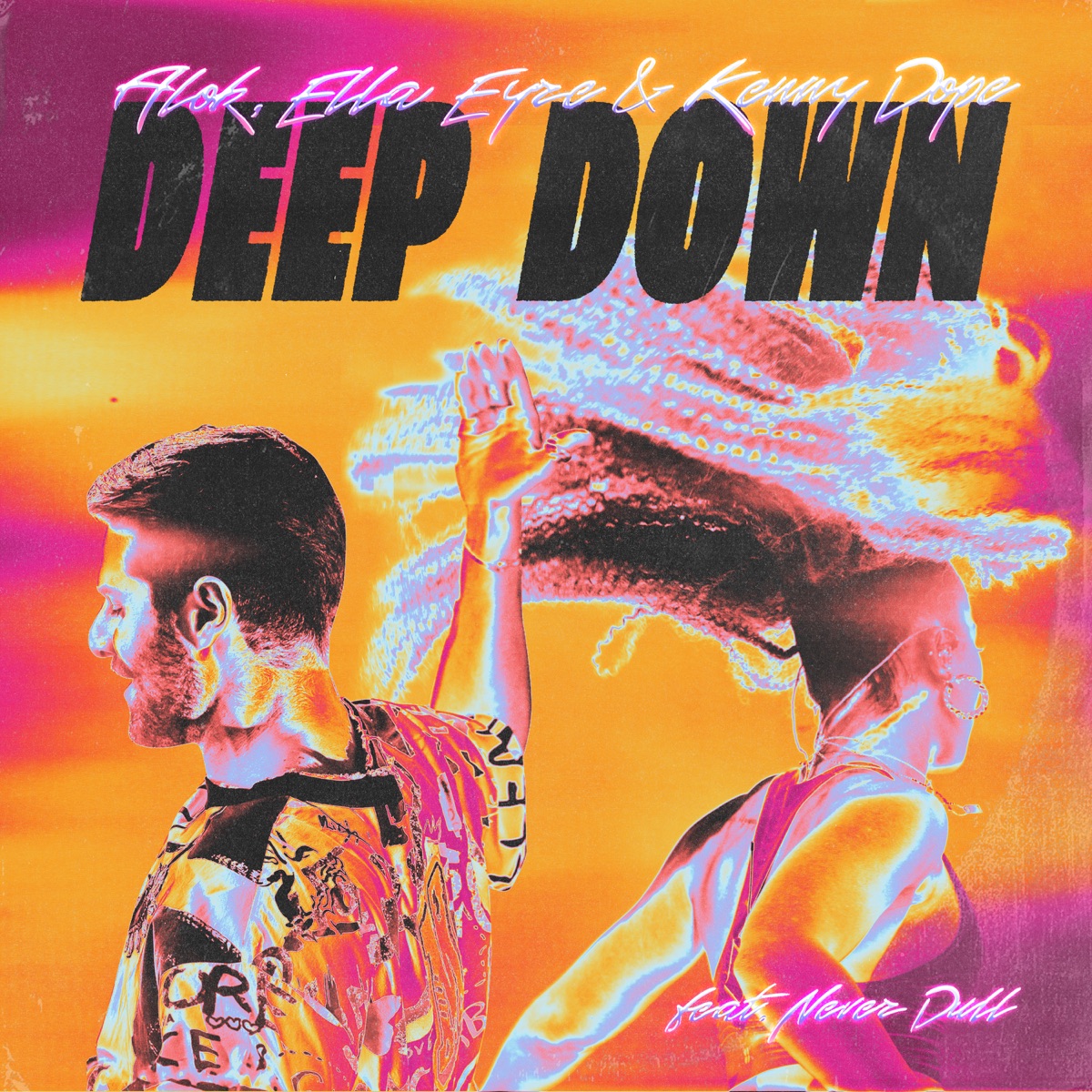 Deep Down (feat. Never Dull) - Single by Alok, Ella Eyre & Kenny Dope album cover