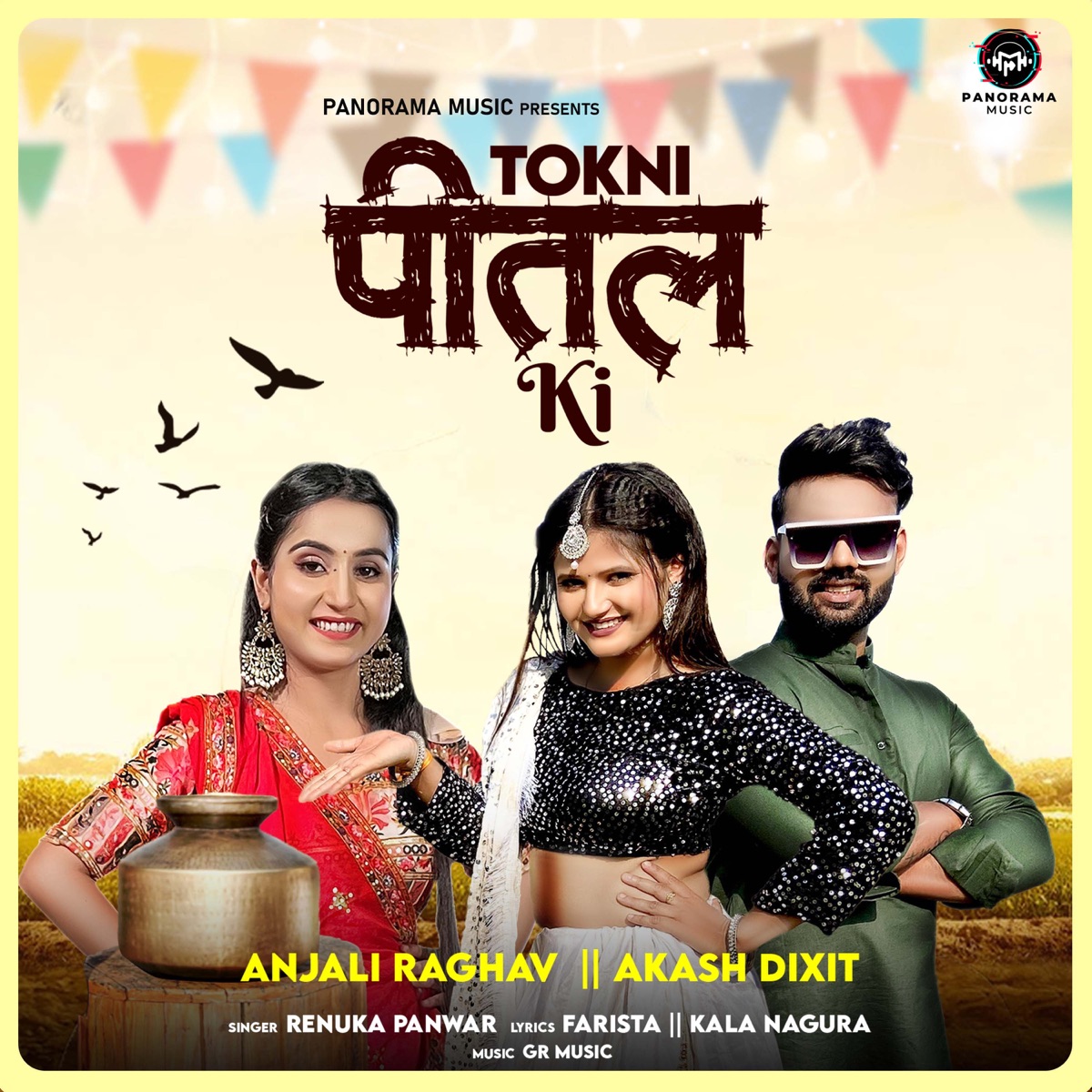 Tokni Pittal Ki (feat. Anjali Raghav & Akash Dixit) - Single by Renuka Panwar album cover