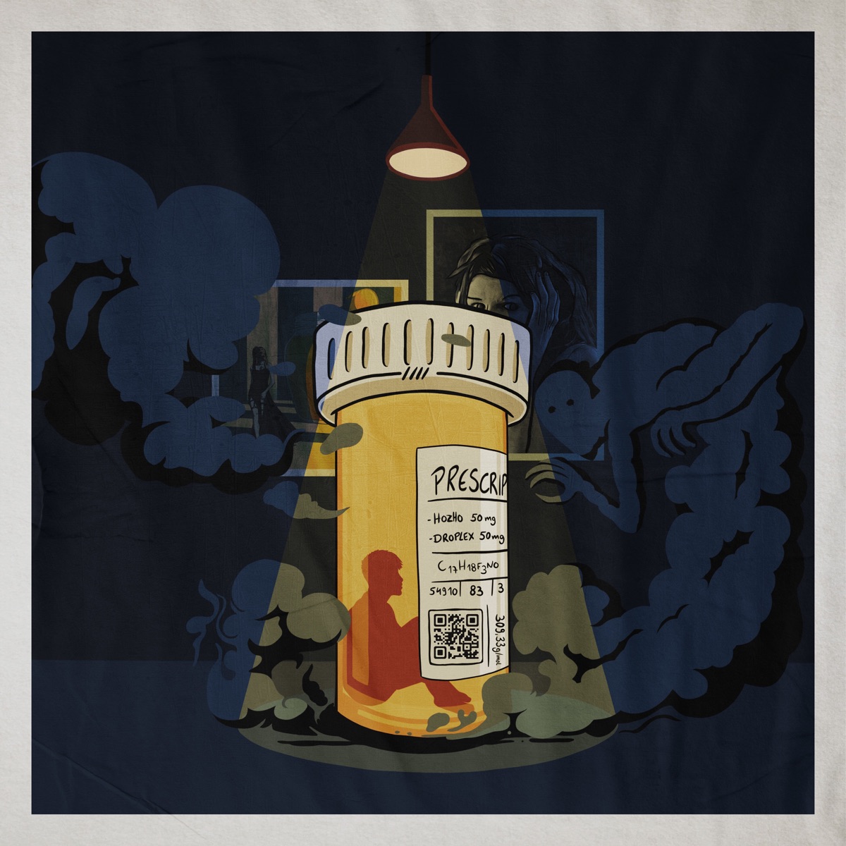 Sitting In This Cage - Single by Hozho & Droplex album cover