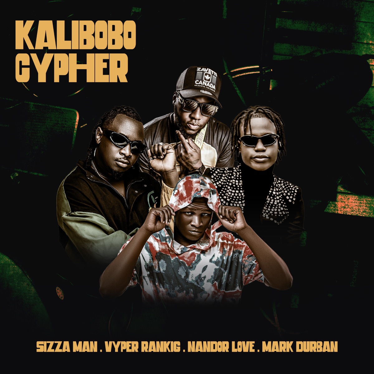 Kalibobbo Cypher (feat. Vyper Ranking & Nandor Love & Mark Durban) - Single by Sizza Man album cover
