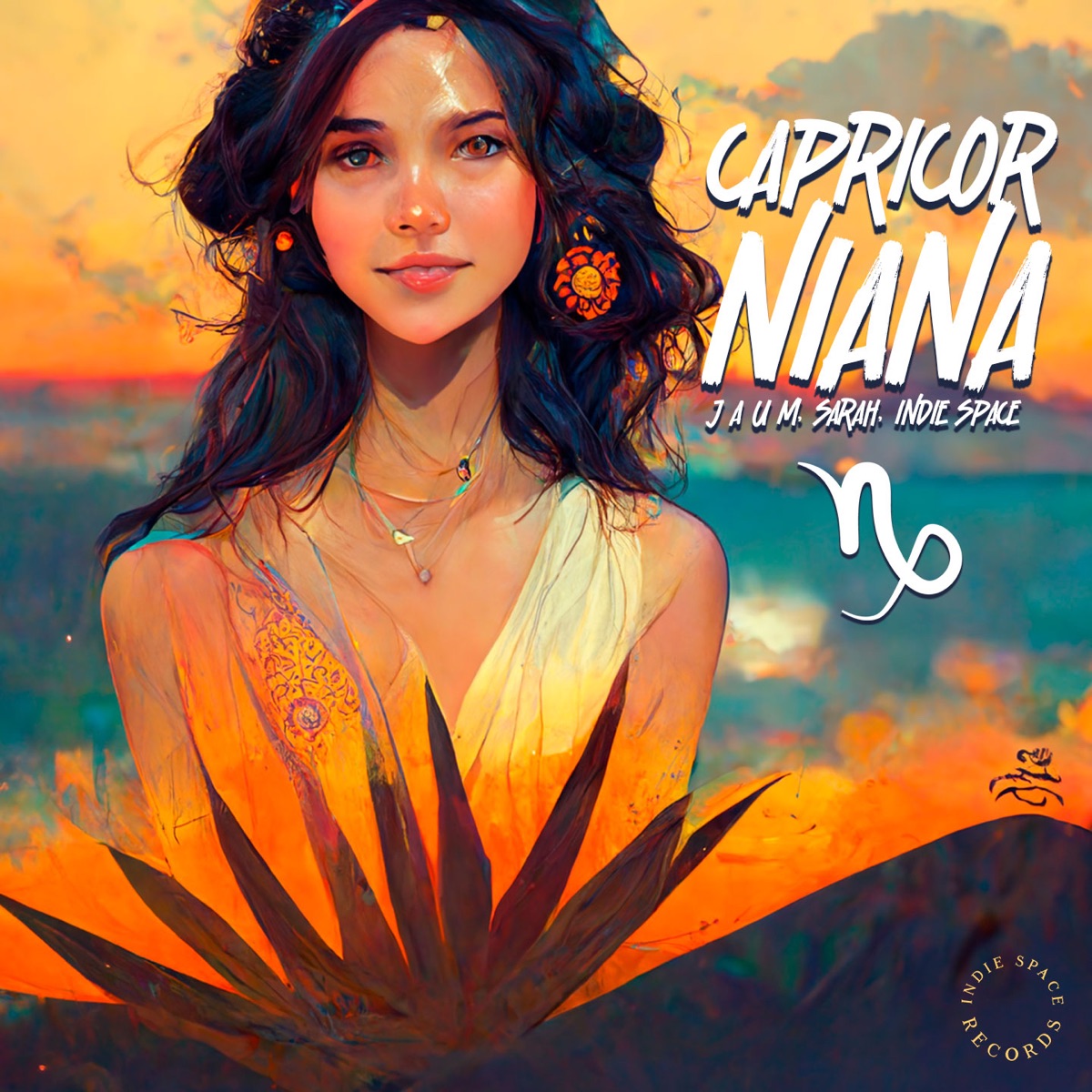 Capricorniana - Single by J a u m, Sarah & Indie Space album cover