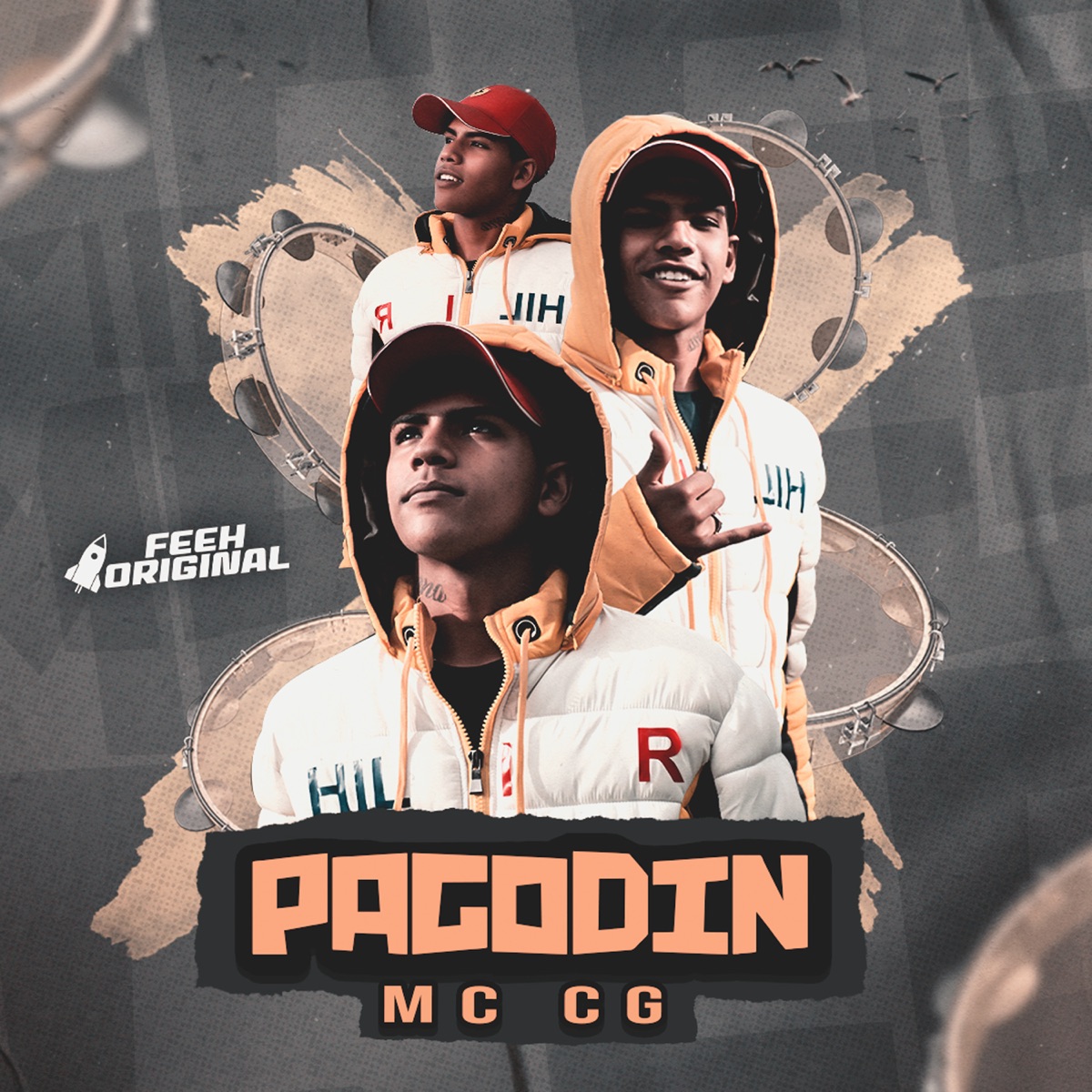 Fiz um Pagodinho - Single by Mc Menor CG & DJ David LP album cover