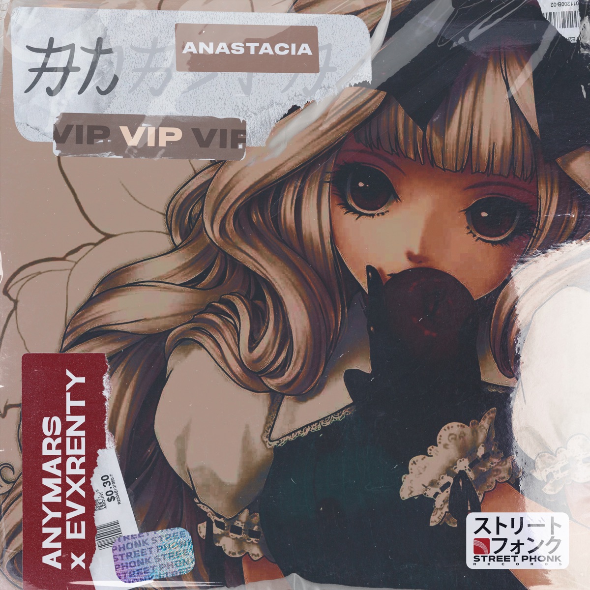 Anastacia Vip - Single by Anymars & Evxrenty album cover