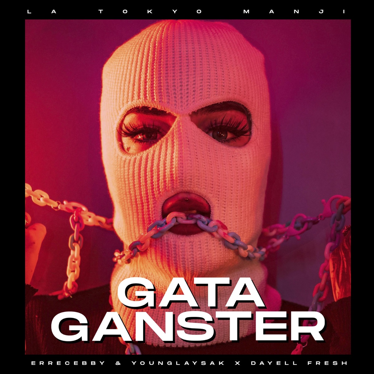 Gata Ganster (feat. Dayell Freshh & Younglysak) - Single by Errecebby album cover