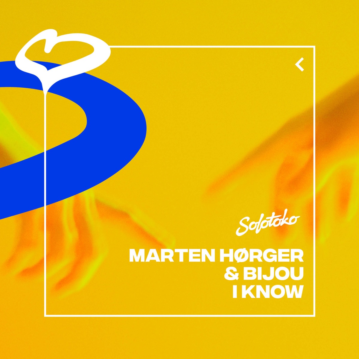 I Know - Single by Marten Hørger & BIJOU album cover