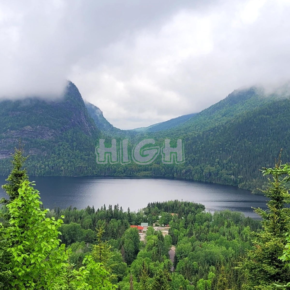 High (feat. C.R.H) - Single by N.aY album cover