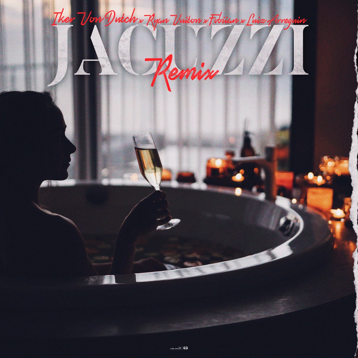 Jacuzzi - (Remix) - Single by Iker Von Dush, FVBIIAN, Ryan Vuitton & Luiz Arreguin album cover
