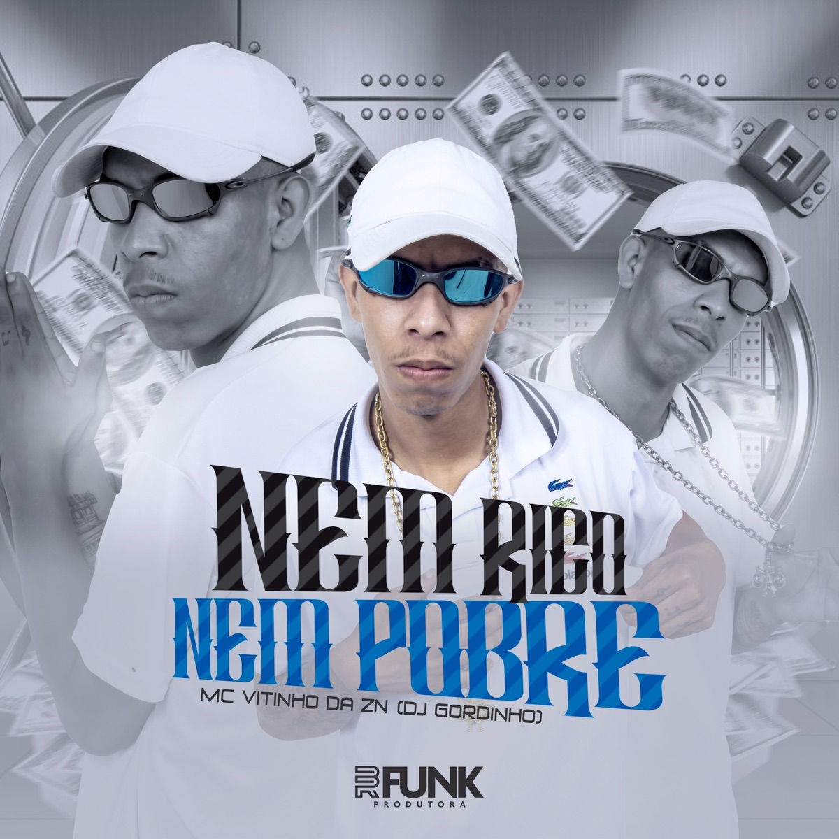 Nem Rico, Nem Pobre - Single by Mc Vitinho da ZN & Dj Gordinho album cover