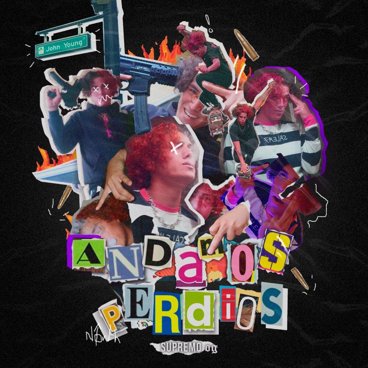 Andamos Perdios - Single by Supremoog album cover
