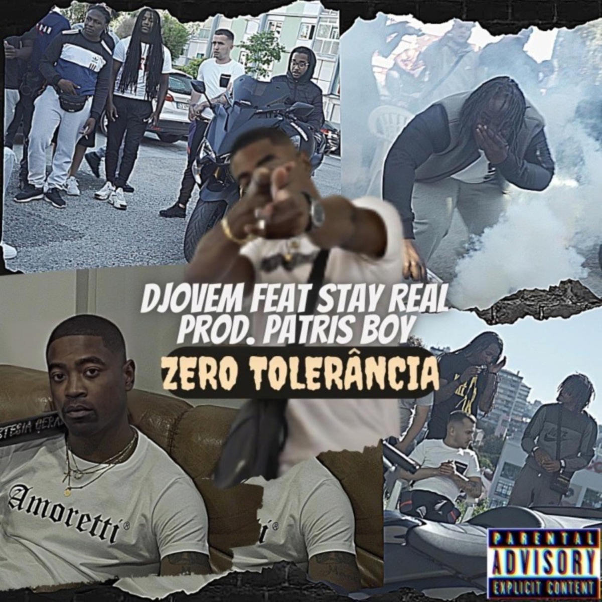 Zero Tolerância (feat. Stay Real) - Single by D Jovem album cover