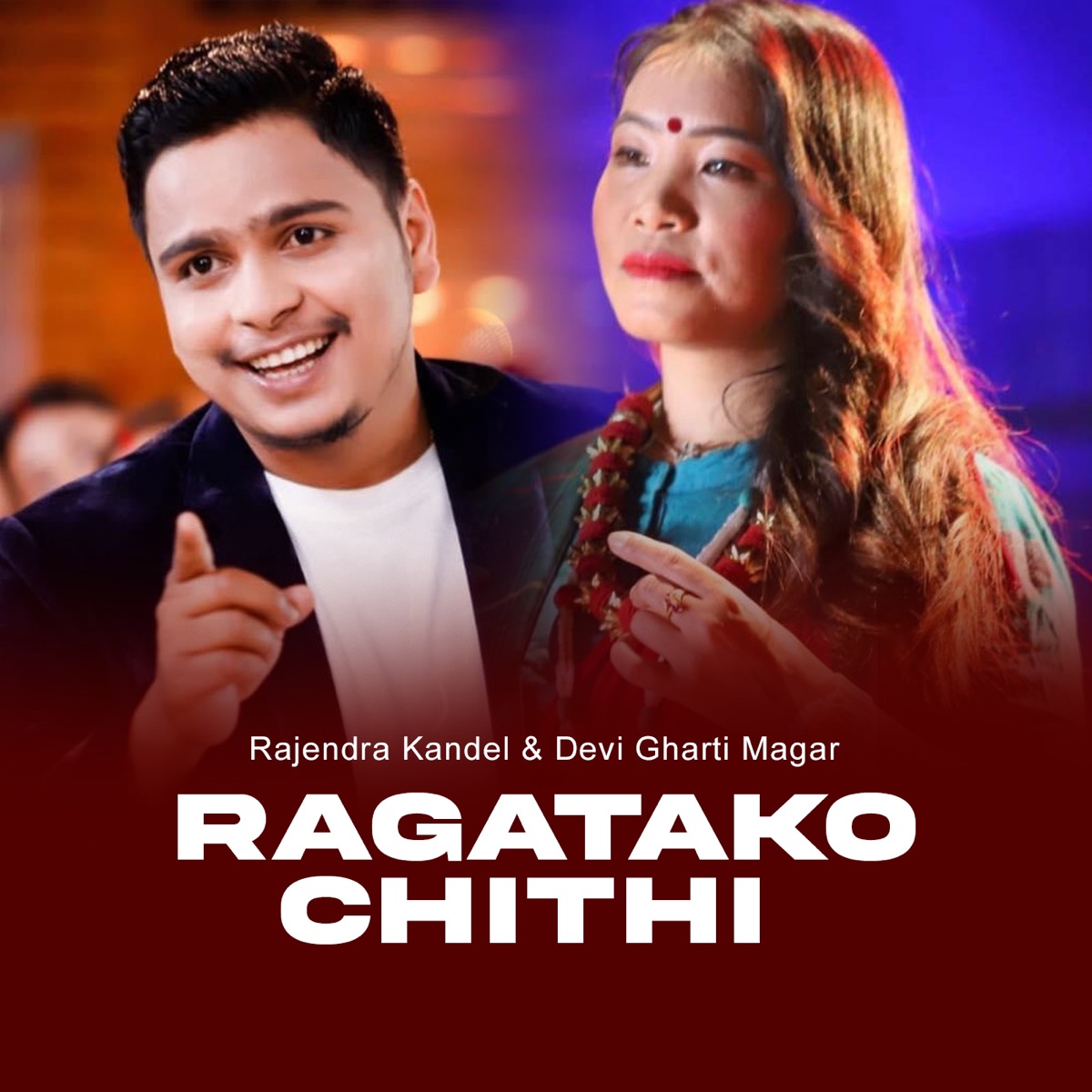 Ragatko Chithi - EP by Rajendra Kandel & Laxmi Rana Magar album cover