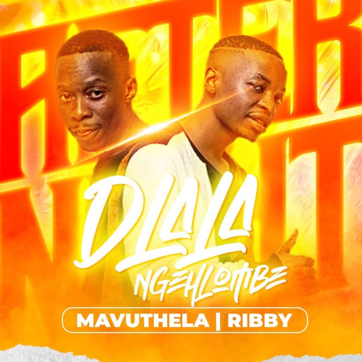 Dlala Ngehlombe - Single by Mavuthela & Ribby album cover