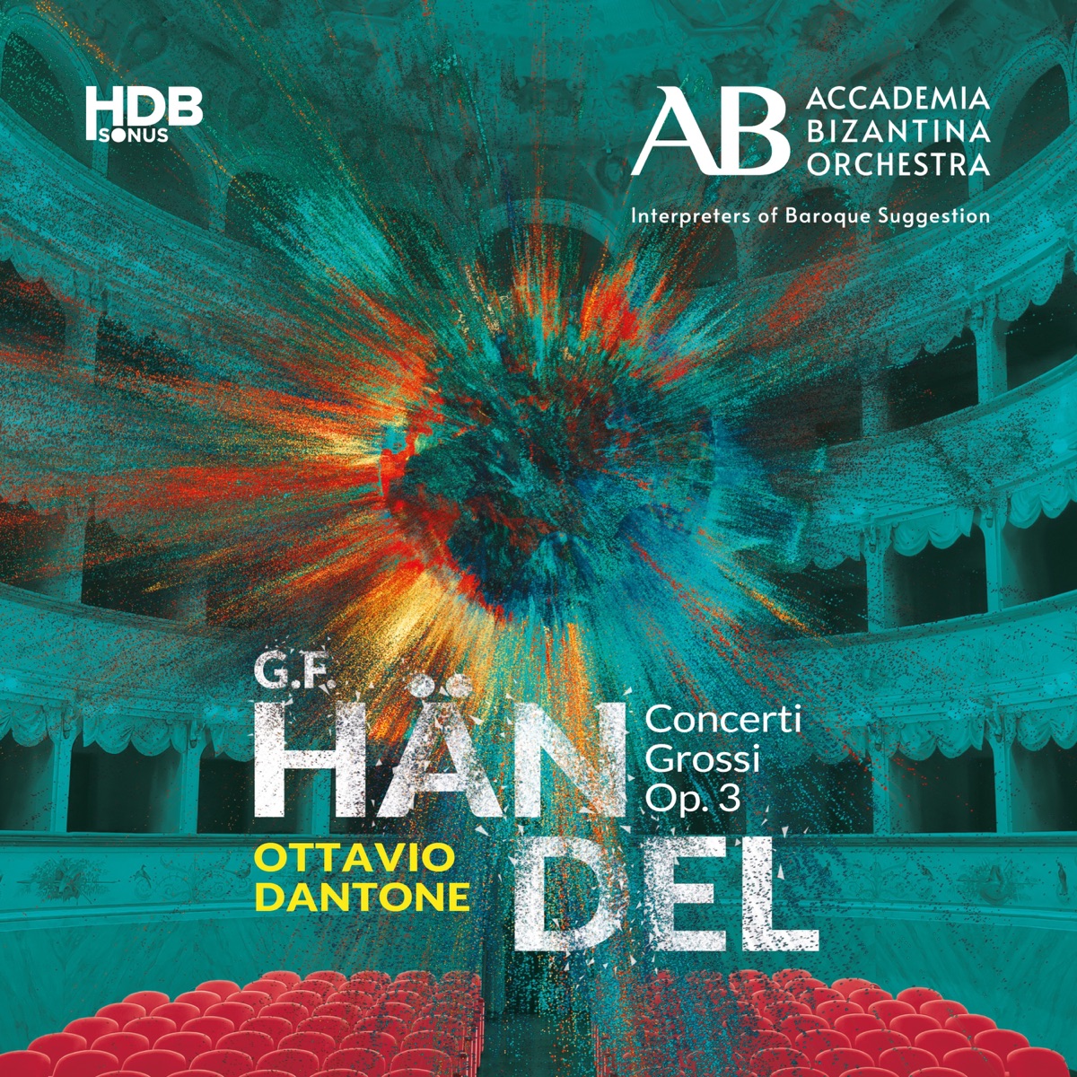 Handel: Concerti Grossi, Op. 3 by Ottavio Dantone, Accademia Bizantina & Alessandro Tampieri album cover