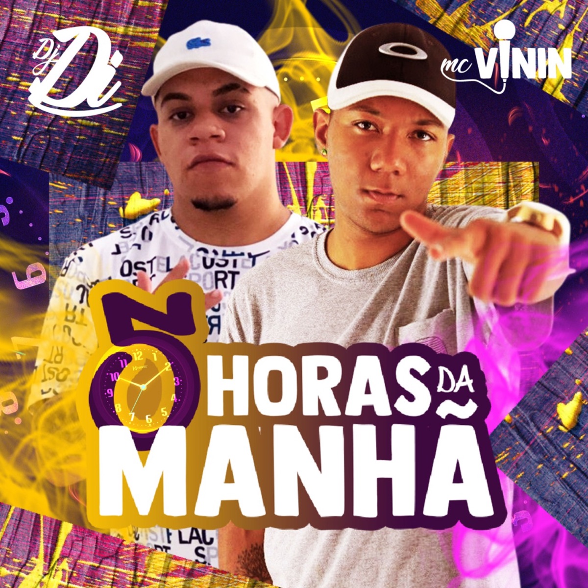 5 Horas da Manhã - Single by MC Vinin & Dj di album cover