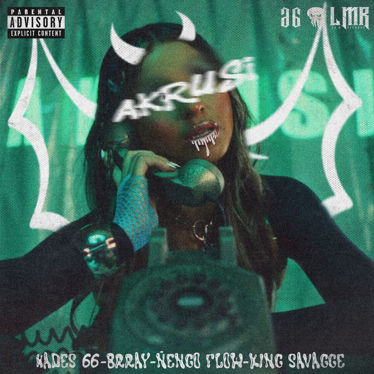 AKrusi (feat. King Savagge) - Single by Hades66, Ñengo Flow & Brray album cover