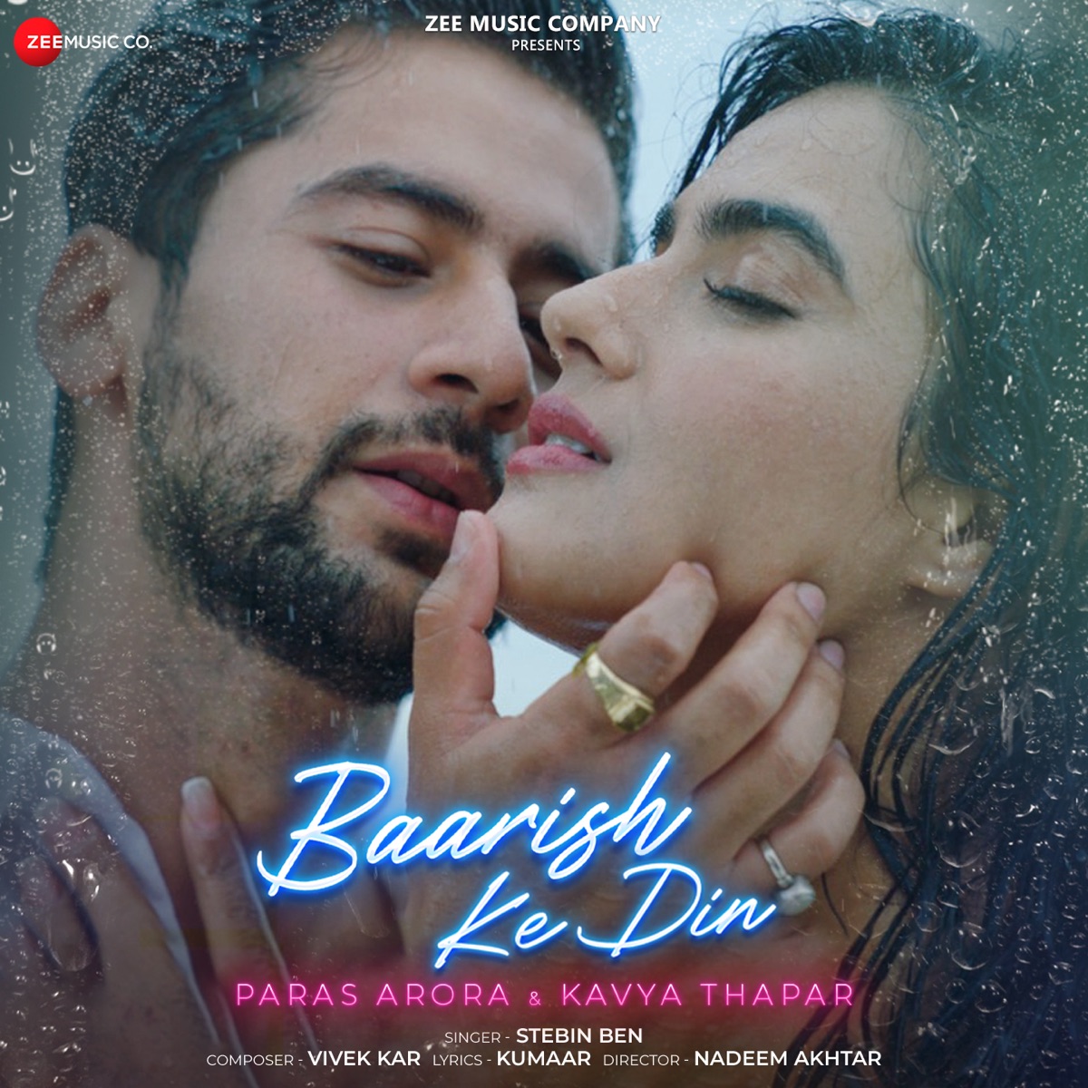Baarish Ke Din - Single by Stebin Ben & Vivek Kar album cover