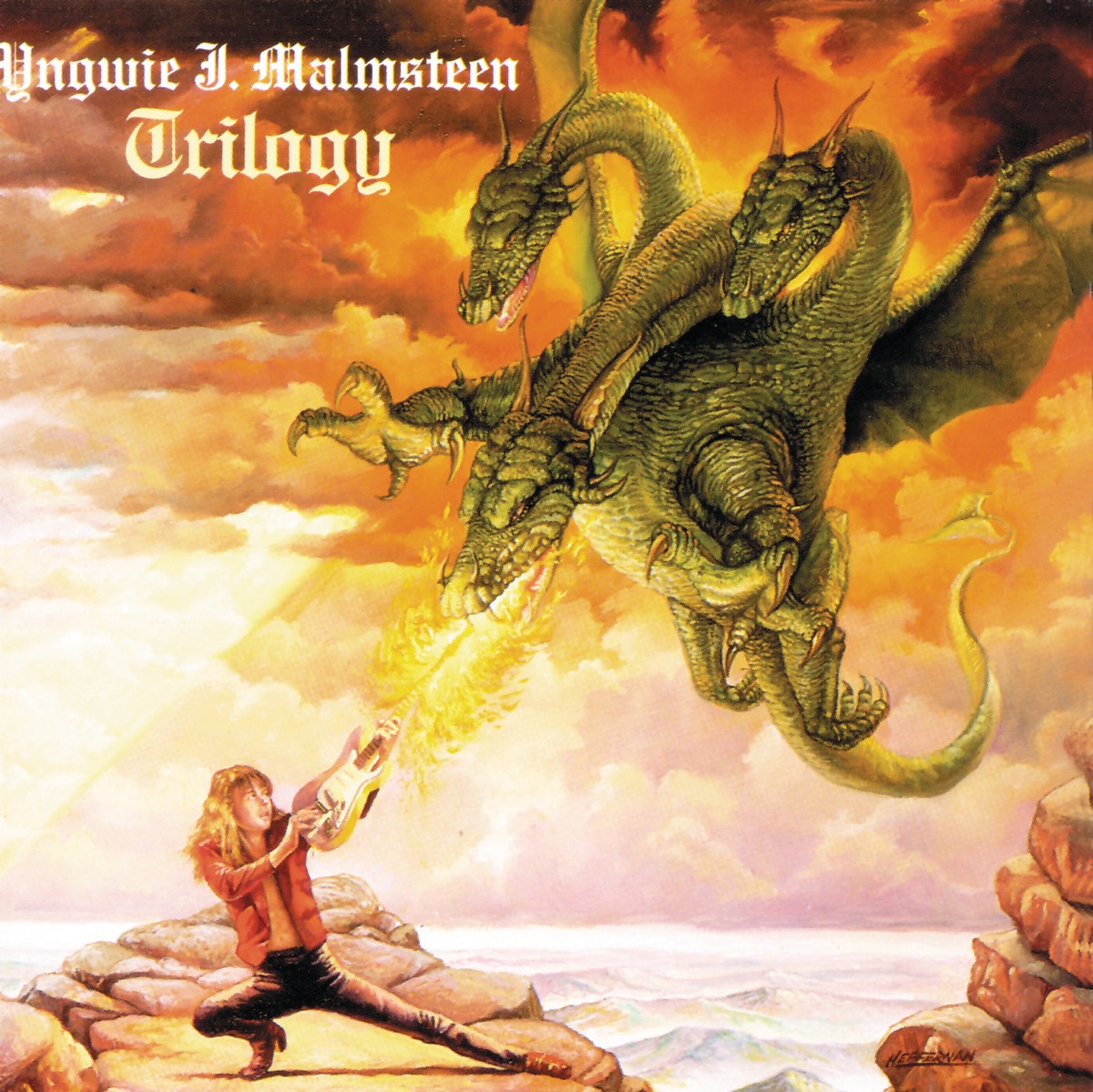 Trilogy by Yngwie Malmsteen album cover