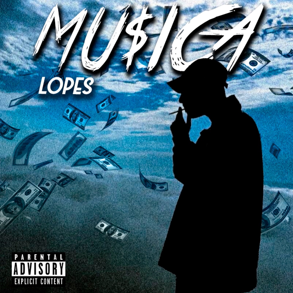 Música - Single by Lopes album cover