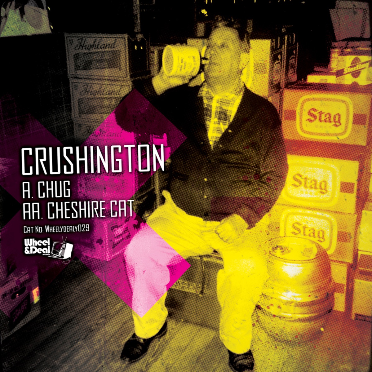 Chug / Cheshire Cat - Single by Crushington album cover
