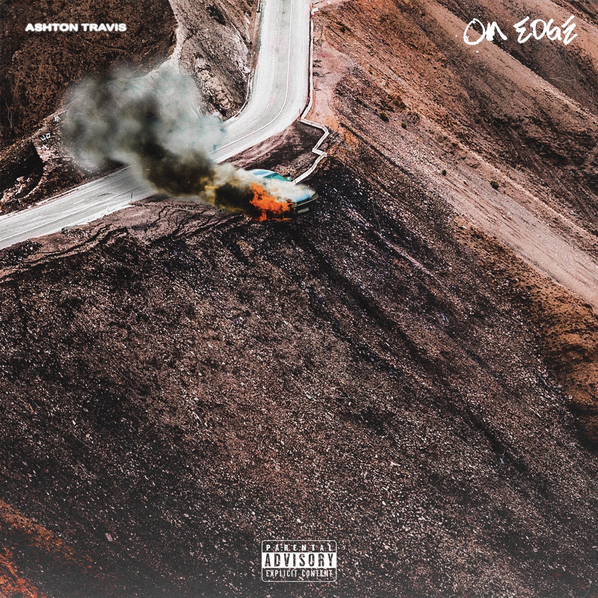 On Edge - Single by Ashton Travis album cover