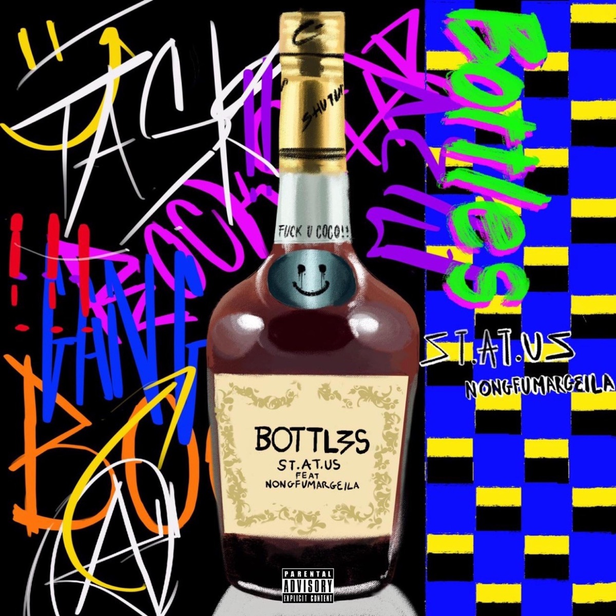 Bottles (feat. Nongfu Margiela) - Single by Status album cover
