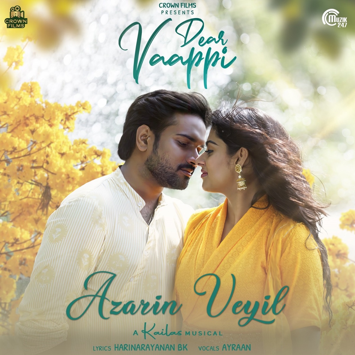 Azarin Veyil (From "Dear Vaappi") - Single by Harinarayanan BK, Ayraan & Kailas album cover
