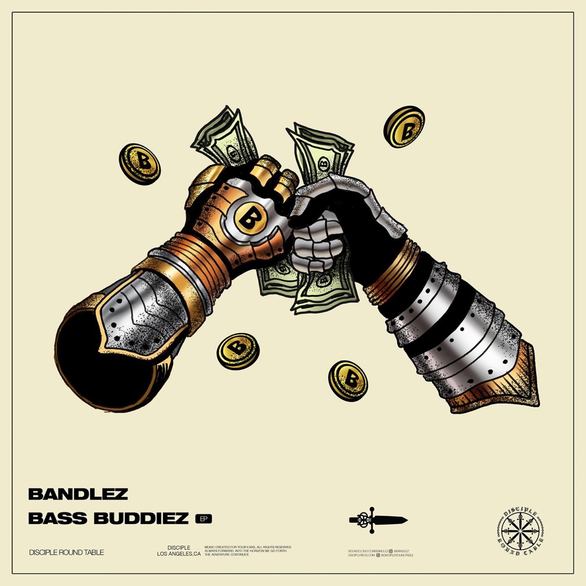 Bass Buddiez EP by Bandlez album cover