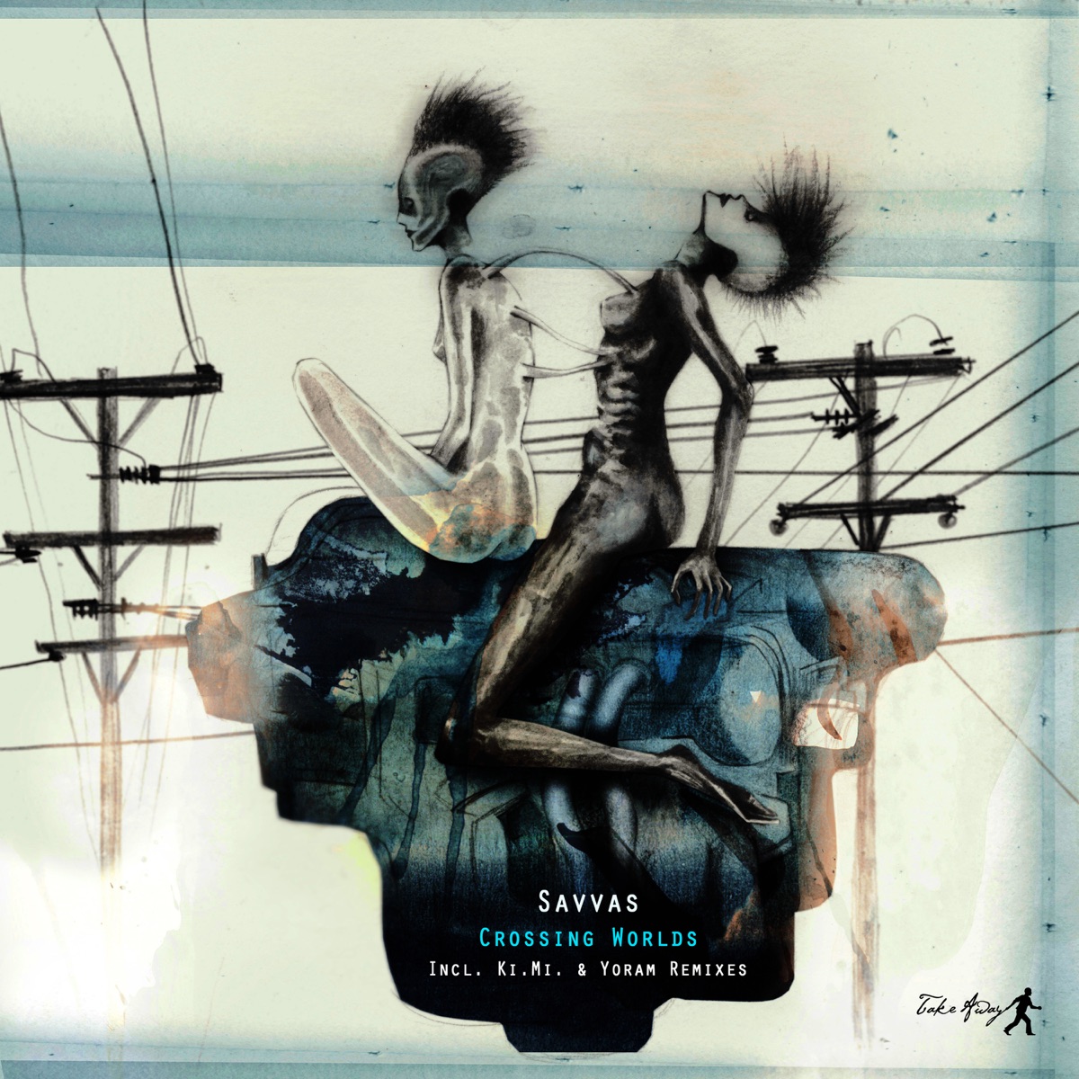 Crossing Worlds by Savvas album cover