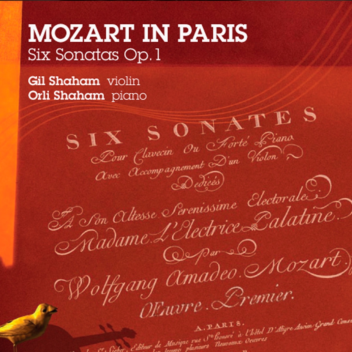 Mozart in Paris: 6 Sonatas, Op. 1 by Gil Shaham & Orli Shaham album cover