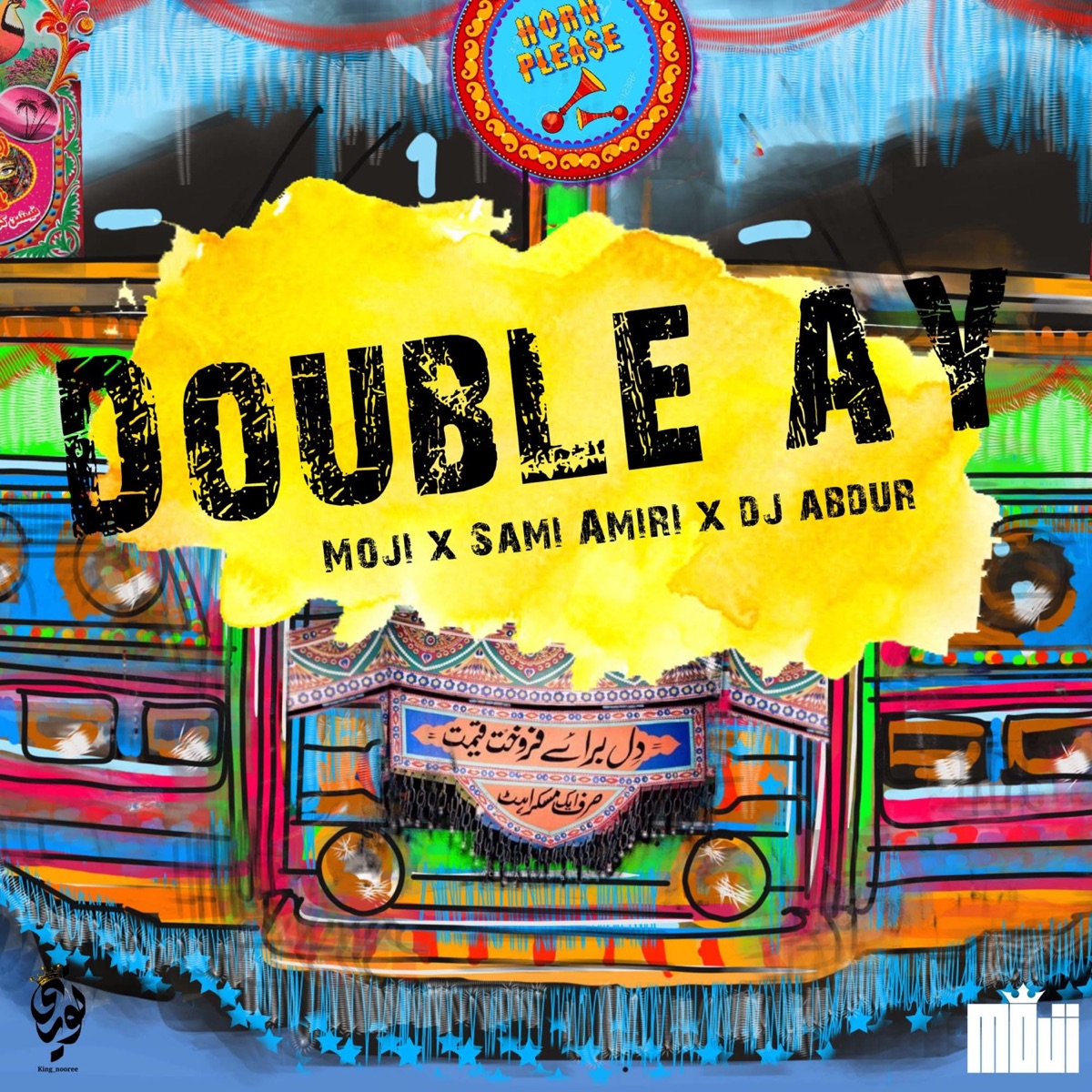 Double Ay (feat. Sami Amiri & Dj Abdur) - Single by Moji album cover