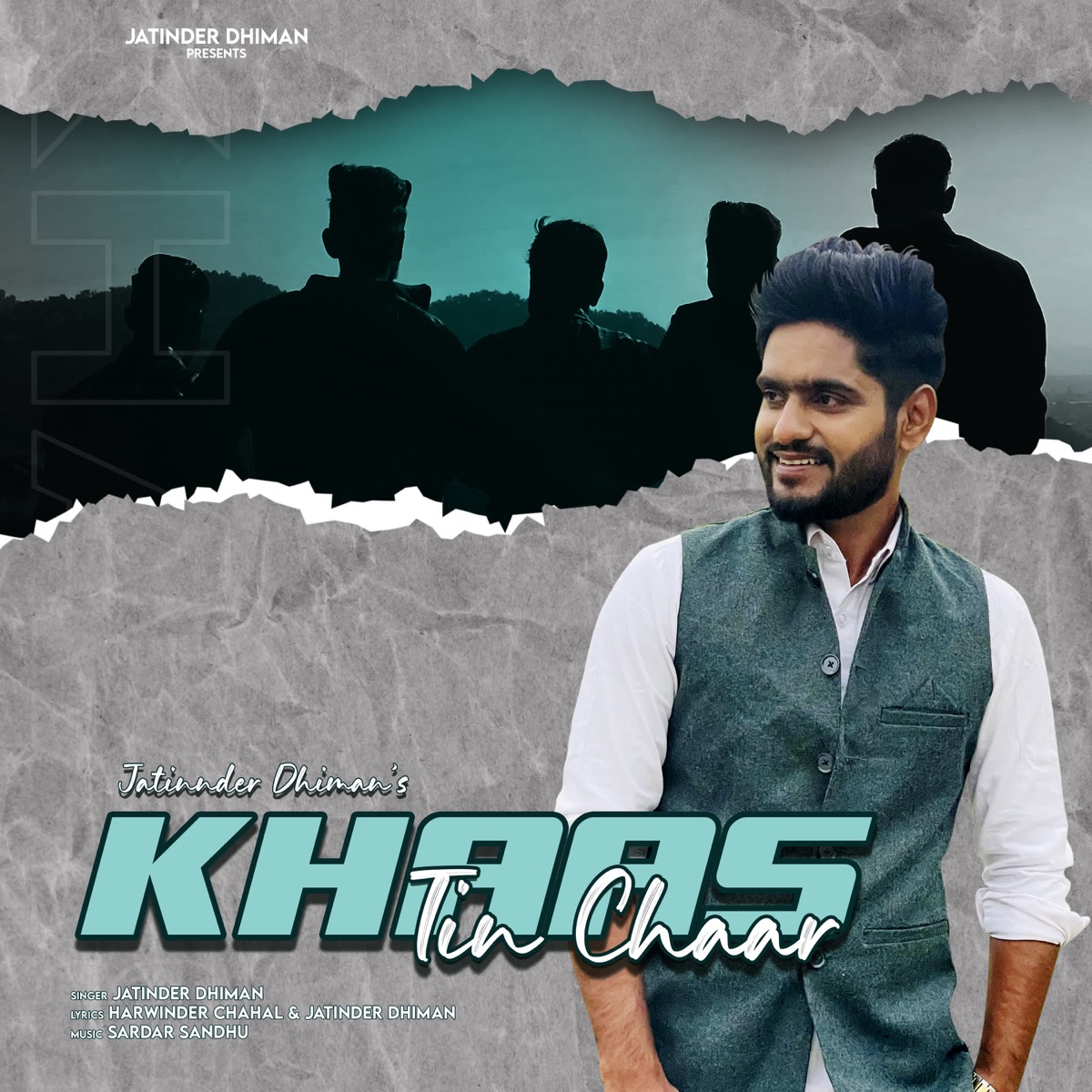 Khaas Tin Chaar - Single by Jatinder Dhiman album cover