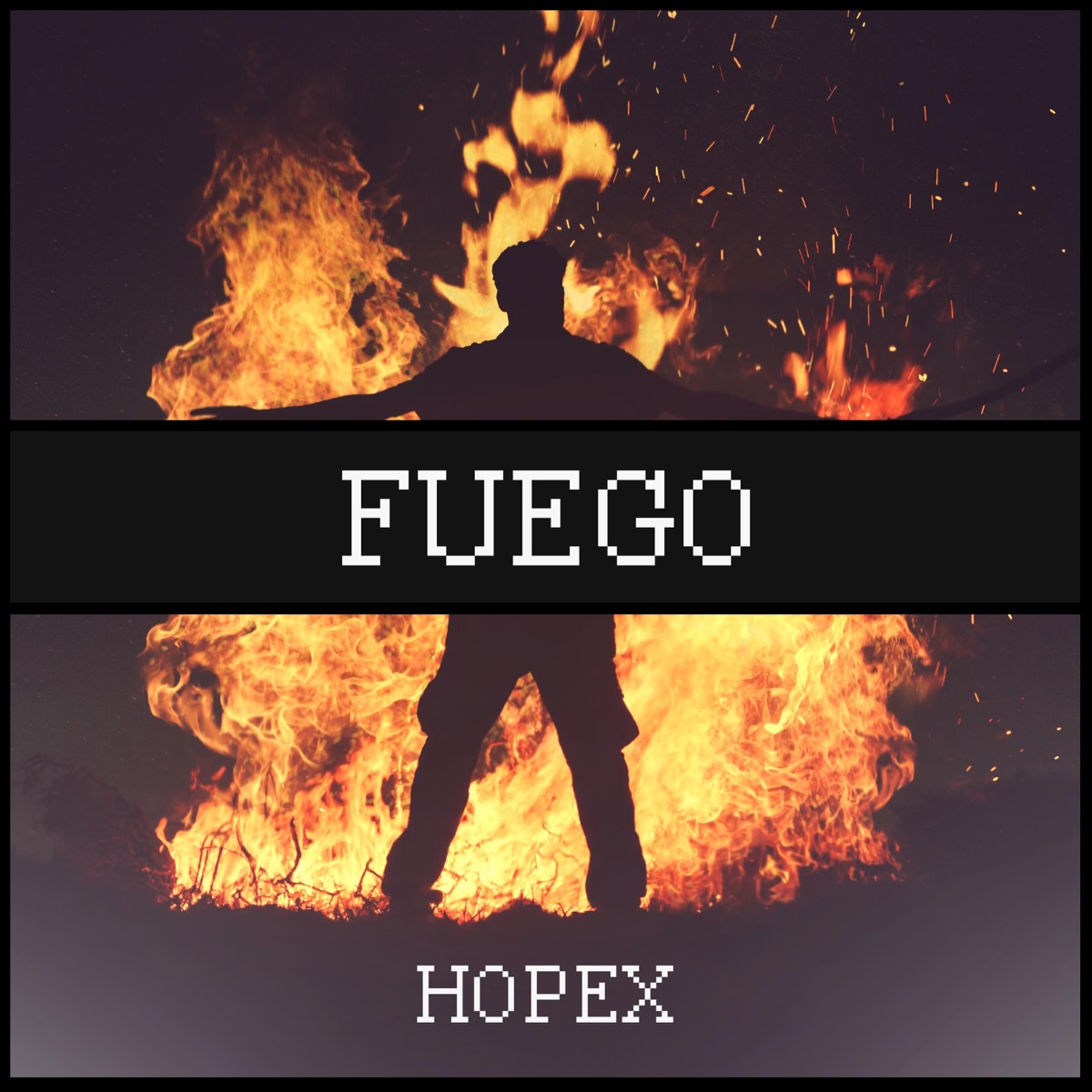 Fuego - Single by Hopex album cover