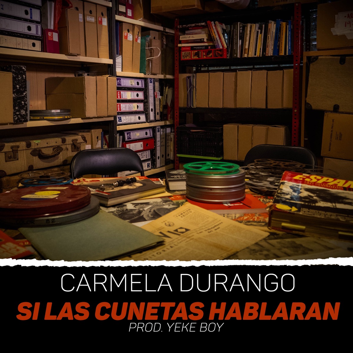 Si las cunetas hablaran - Single by Carmela Durango album cover