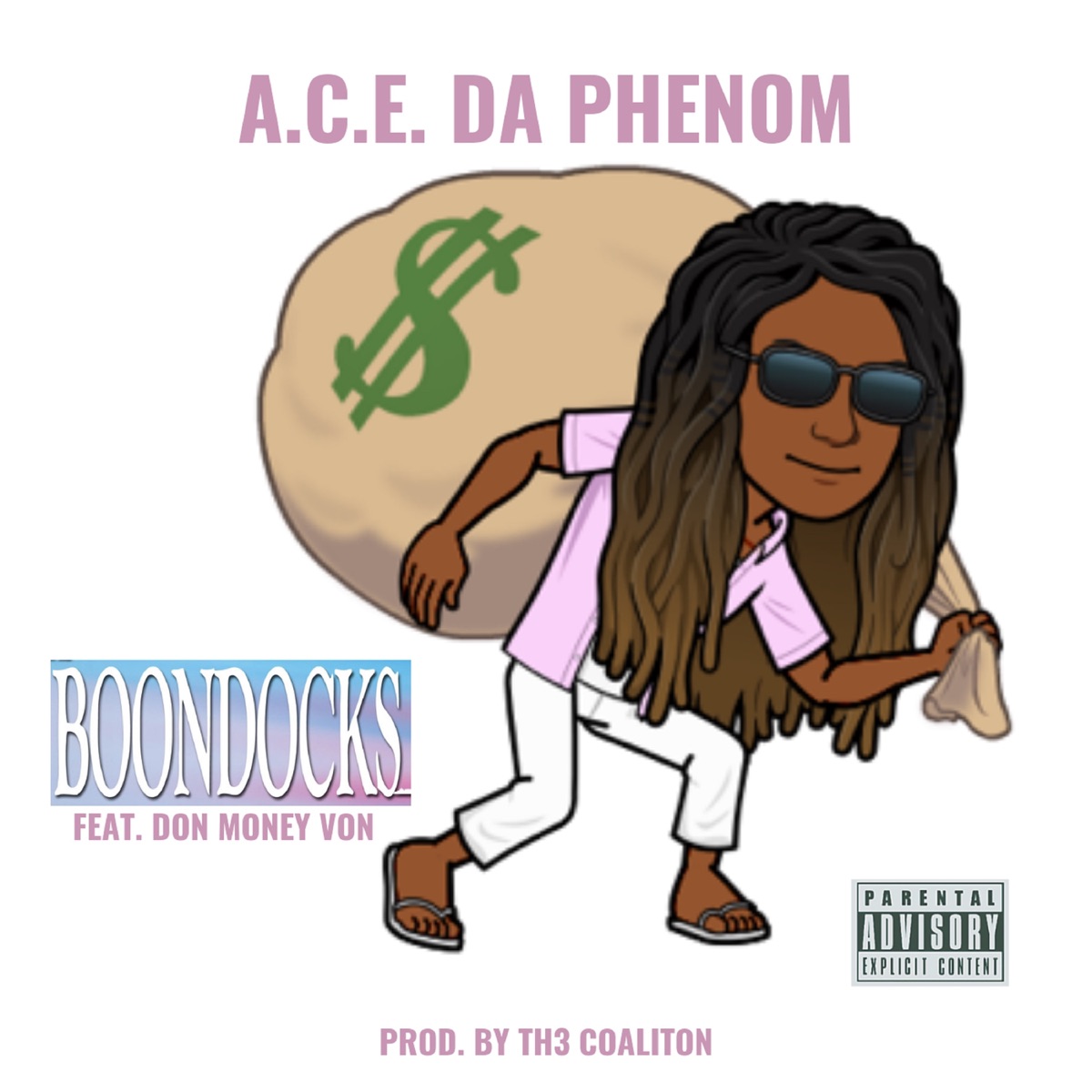 Boondocks (feat. Don Money Von) - Single by A.C.E. Da Phenom album cover