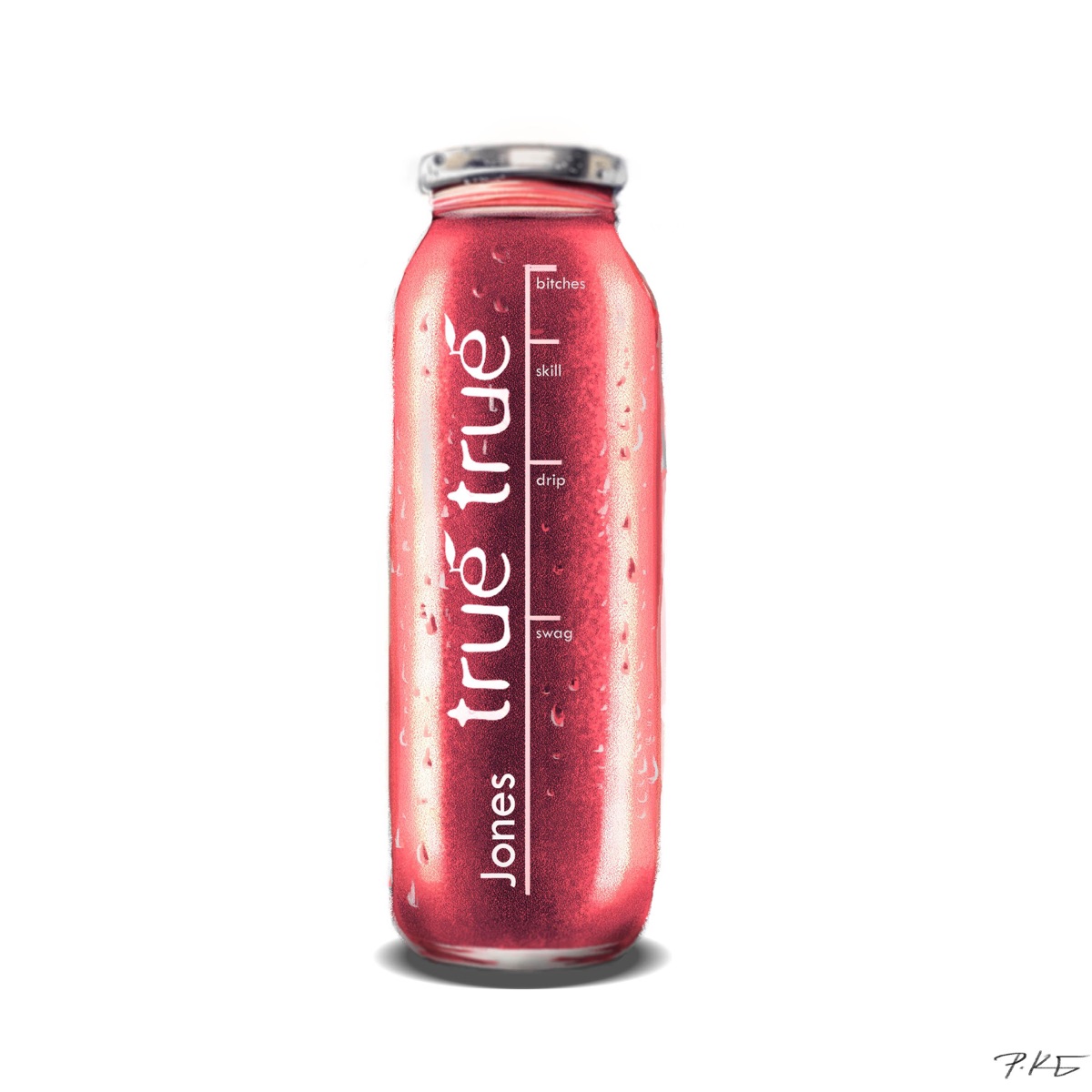True True - Single by Jones album cover