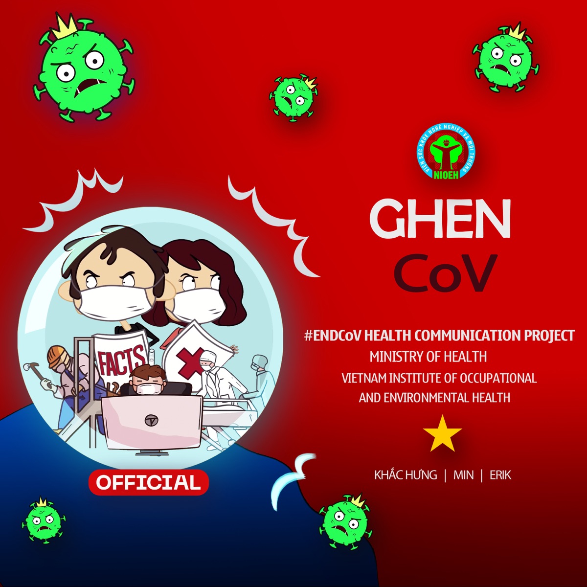 Ghen Cô Vy (feat. ERIK & Khắc Hưng) - Single by MIN album cover