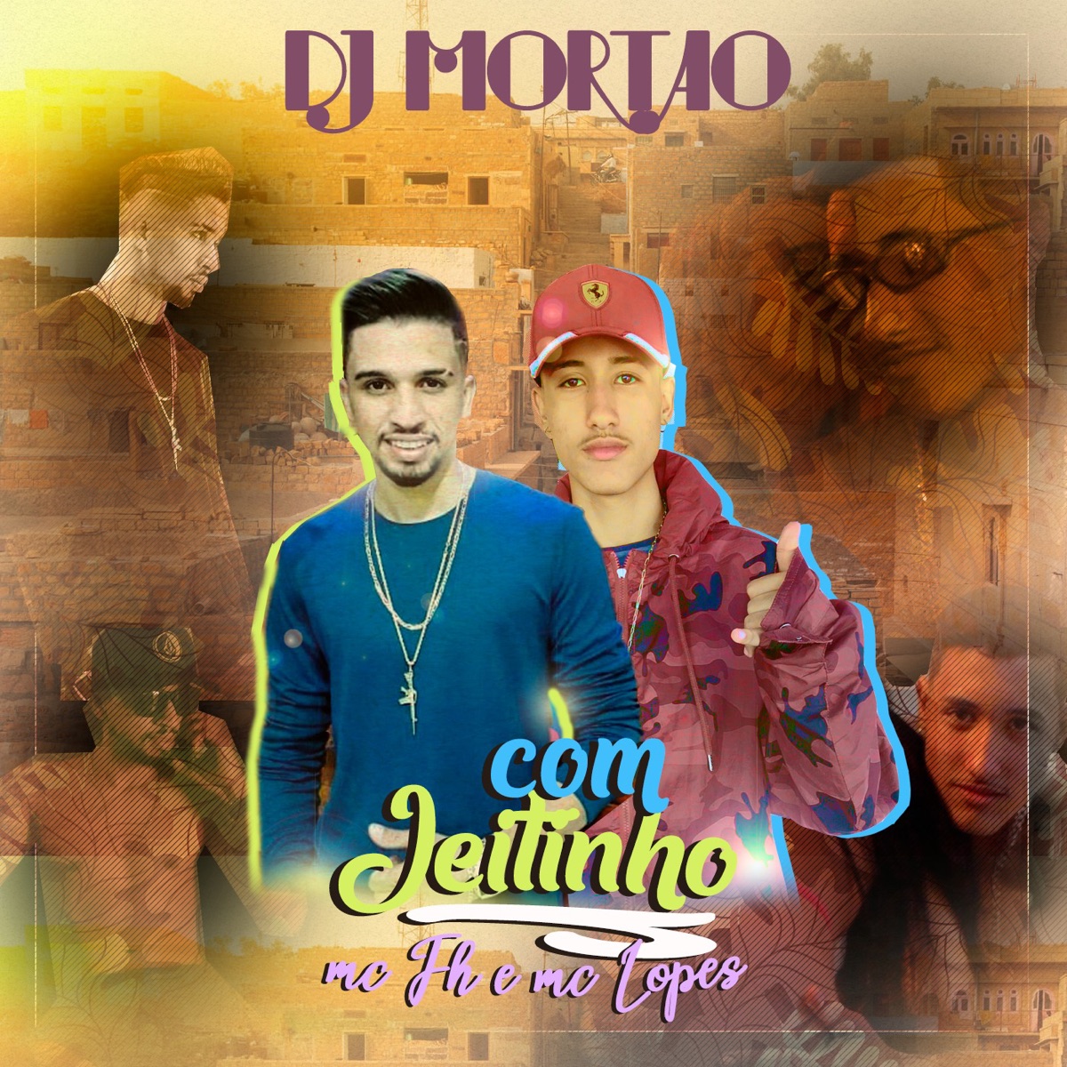 Com Jeitinho (feat. MC Lopes) - Single by Dj Mortao & Mc FH album cover