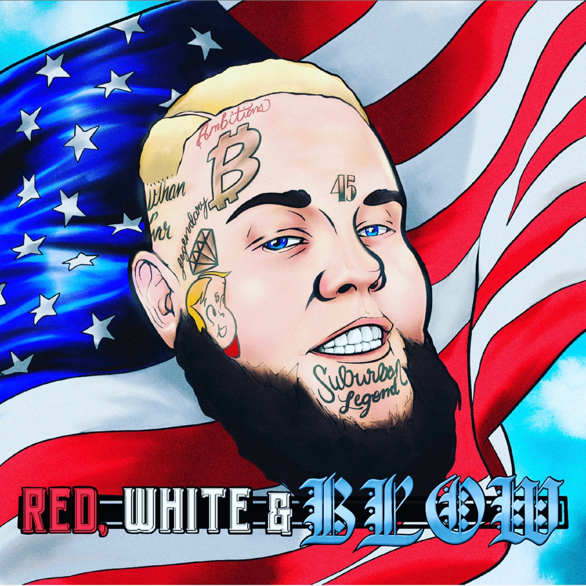 Red White & Blow by Forgiato Blow album cover
