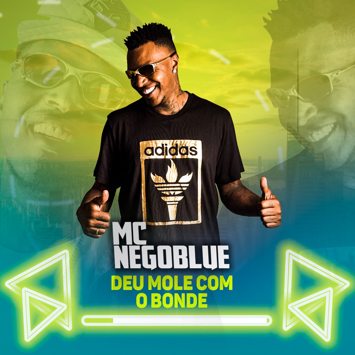 Deu Mole Com o Bonde - Single by Mc Nego Blue album cover