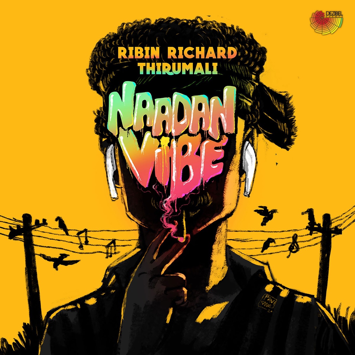 Naadan Vibe - Single by Ribin Richard & ThirumaLi album cover