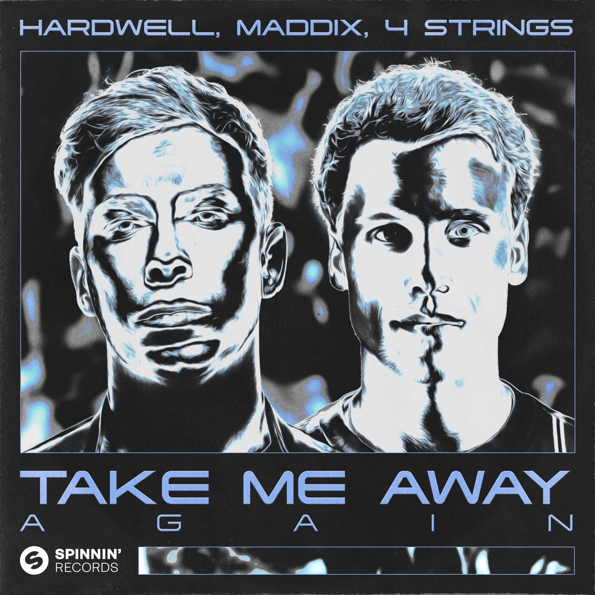 Take Me Away Again - Single by Hardwell, Maddix & 4 Strings album cover