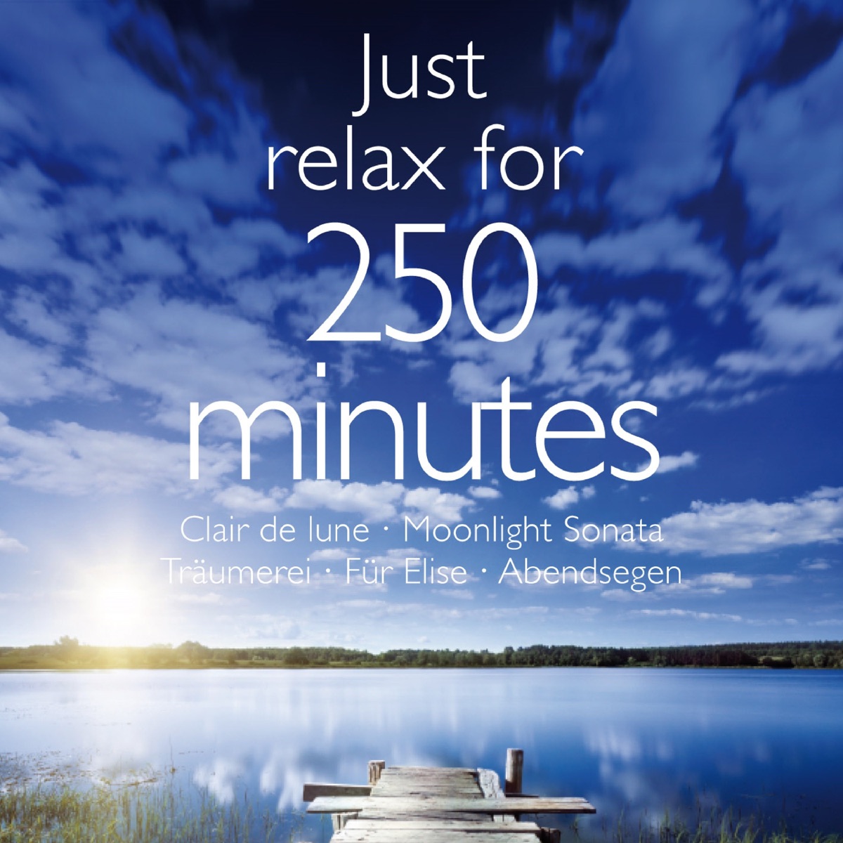 Just Relax for 250 Minutes by Various Artists album cover