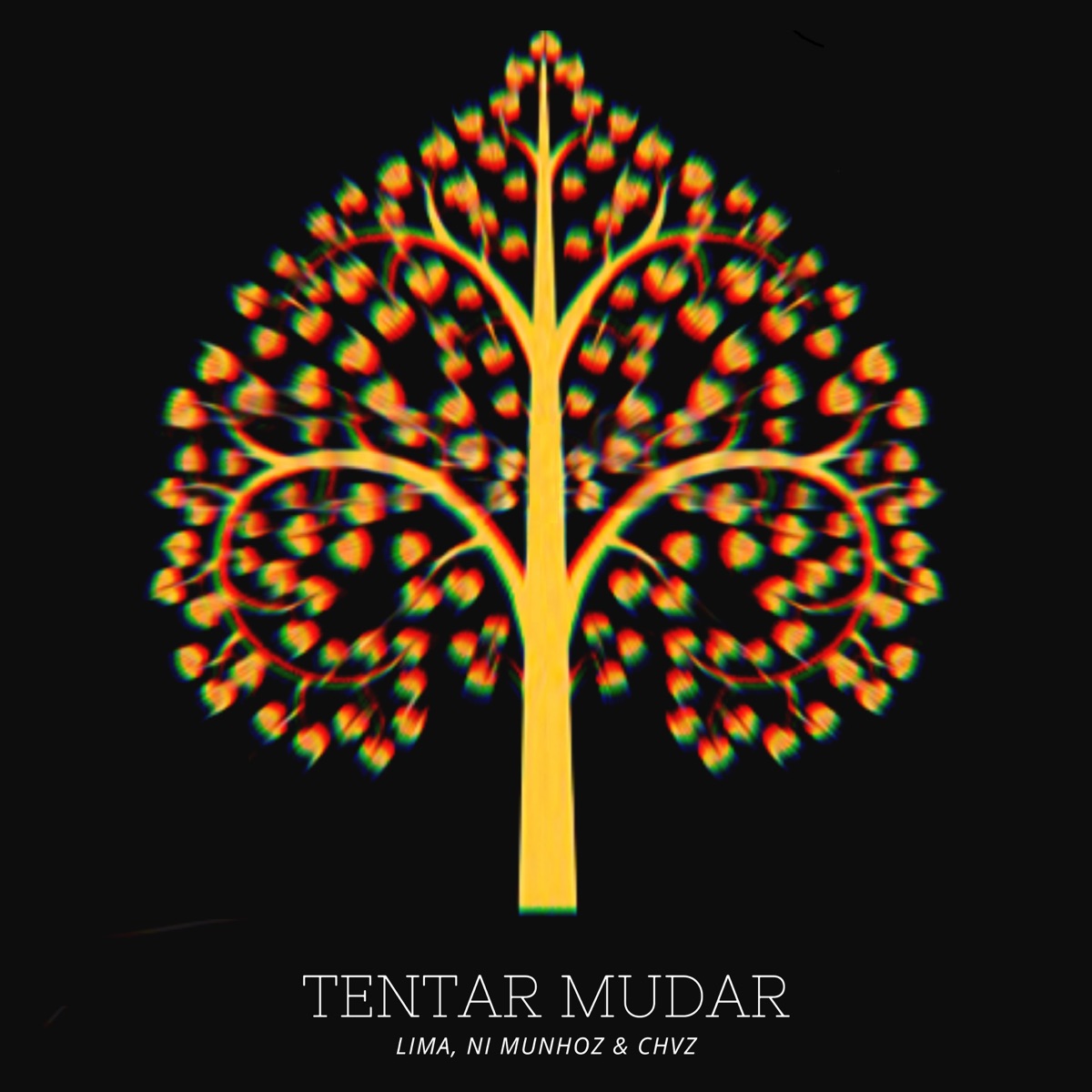 Tentar Mudar - Single by Ni Munhoz, Lima & CHVZ album cover