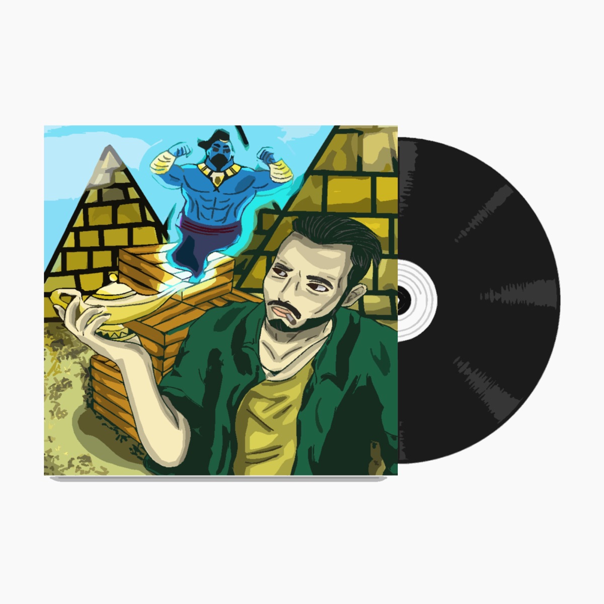 Aladdin - Single by Misael Kahl album cover