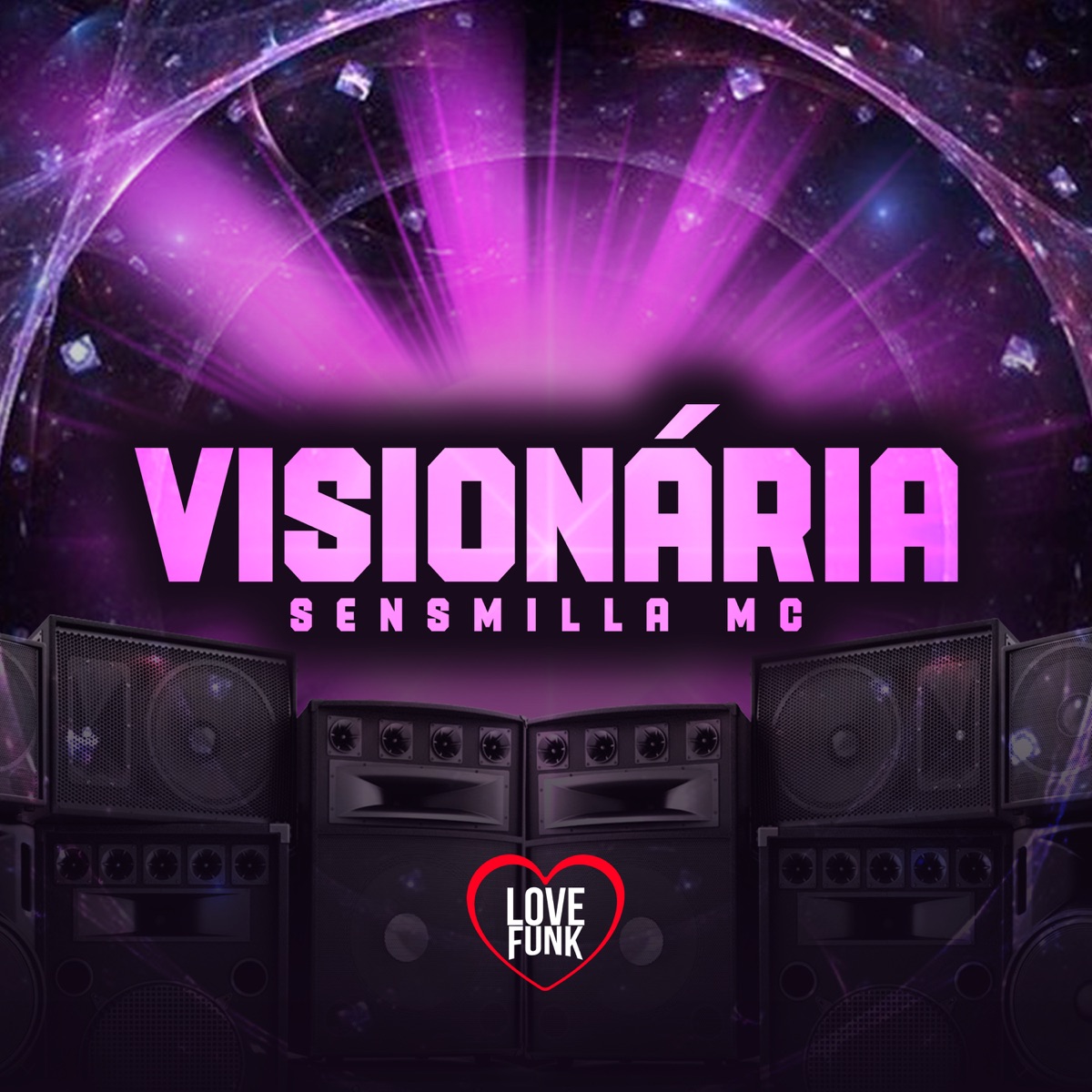 Visionária - Single by Sensmilla Mc album cover