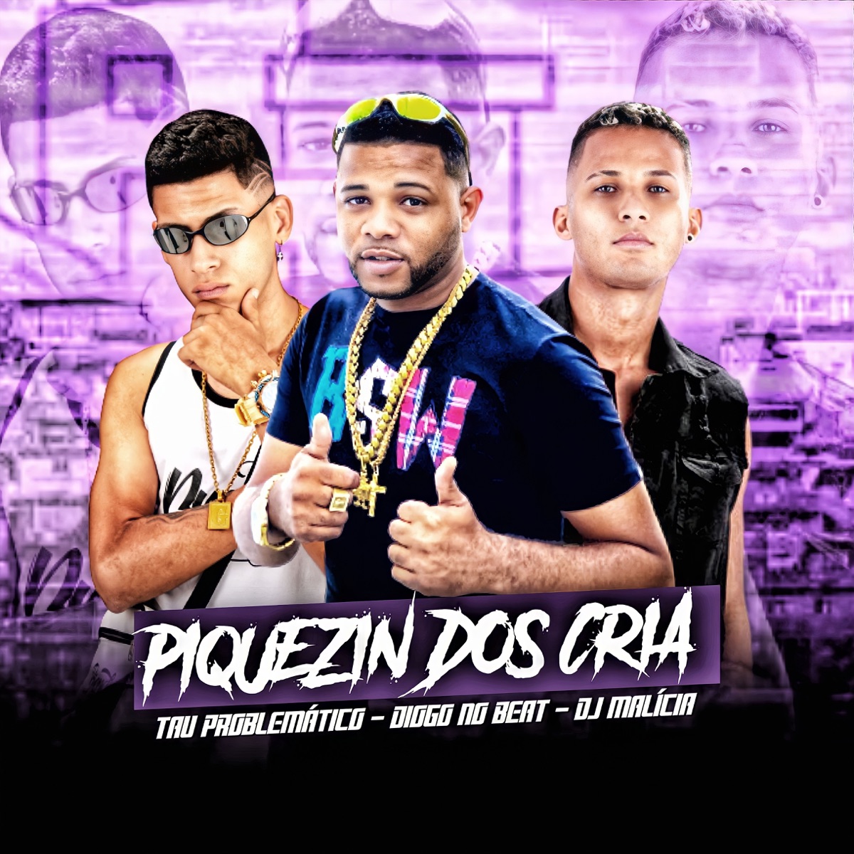 Piquezin dos Cria - Single by DJ MALÍCIA, Tau Problematico & Diogo no Beat album cover