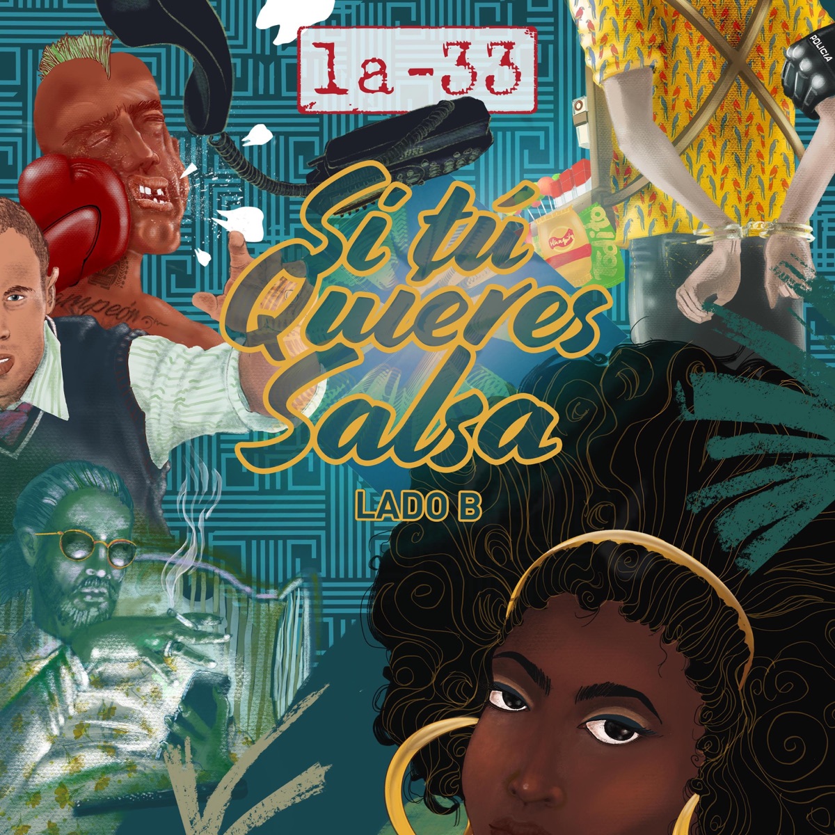 Si Tú Quieres Salsa Lado B - EP by La-33 album cover