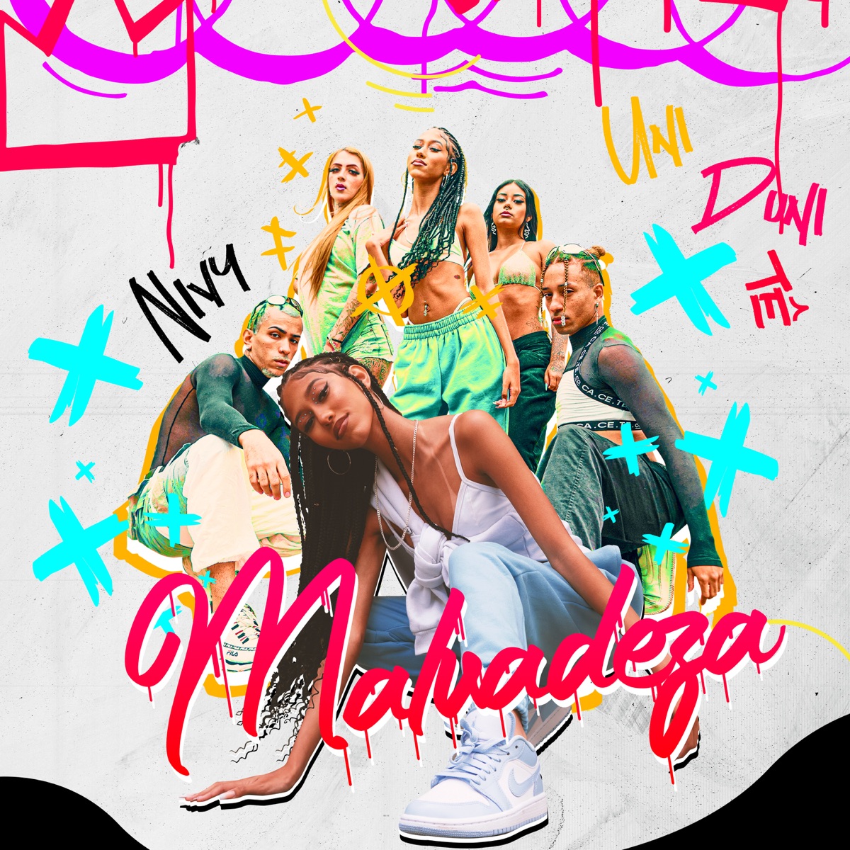 Malvadeza - Single by Nivy & Prod. Theu1zL album cover