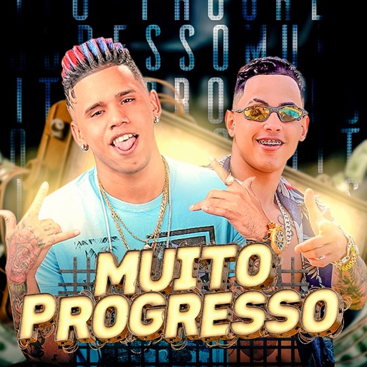 Muito Progresso - Single by Mc Daninho Oficial & Mc C3 album cover
