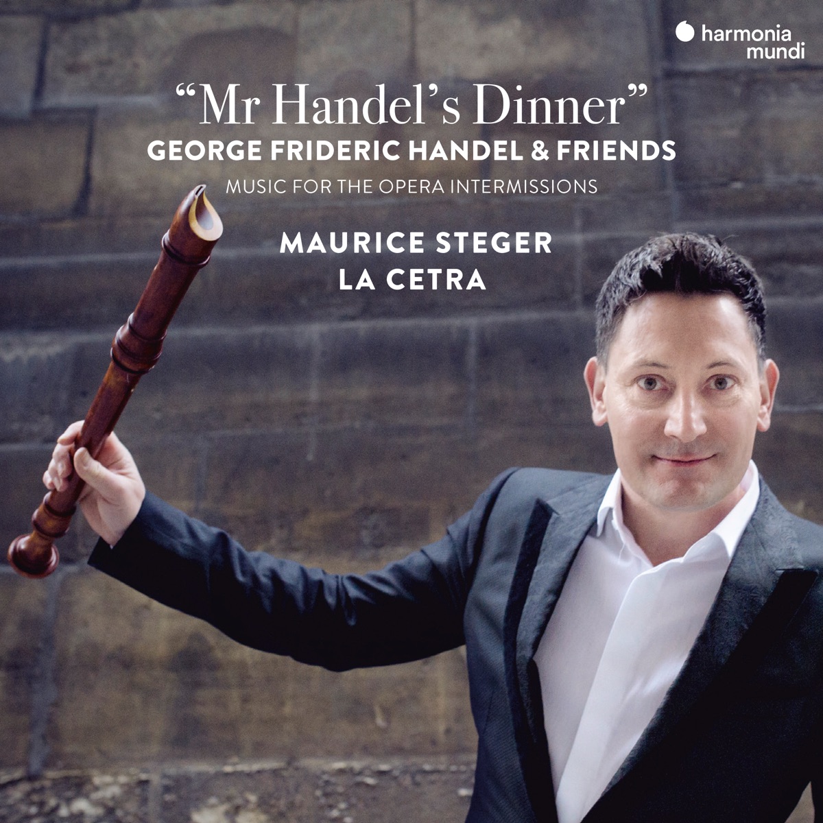 Mr Handel's Dinner by Maurice Steger & La Cetra album cover